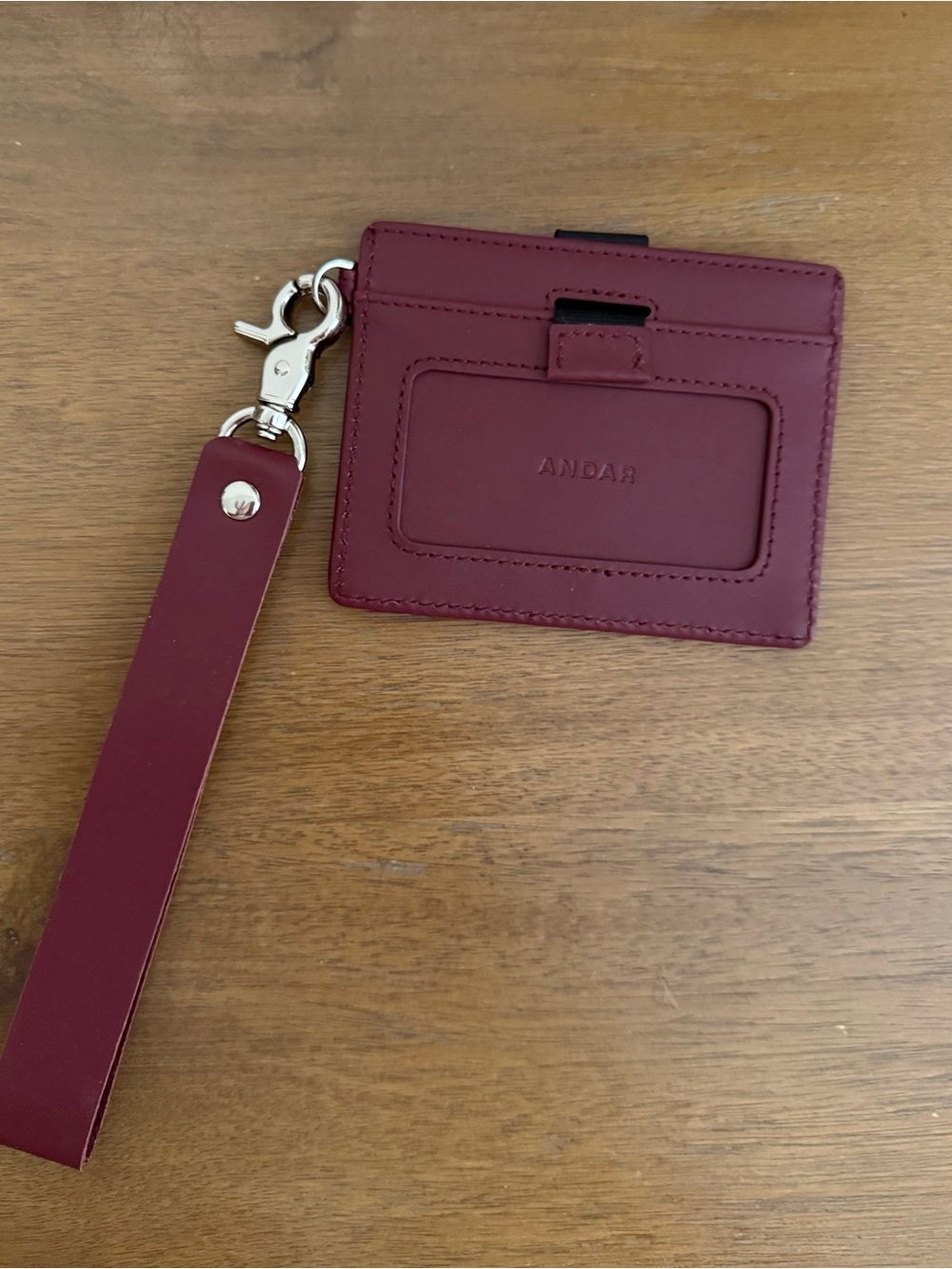 Andar Denner Wallet Burgundy